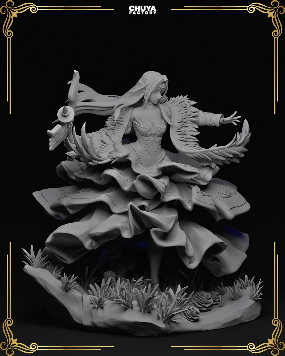 Edelgard von Hresvelg | Fan Art | 3D Printed Resin Model Garage Kit | *Un-Painted* | Chuya Factory 13