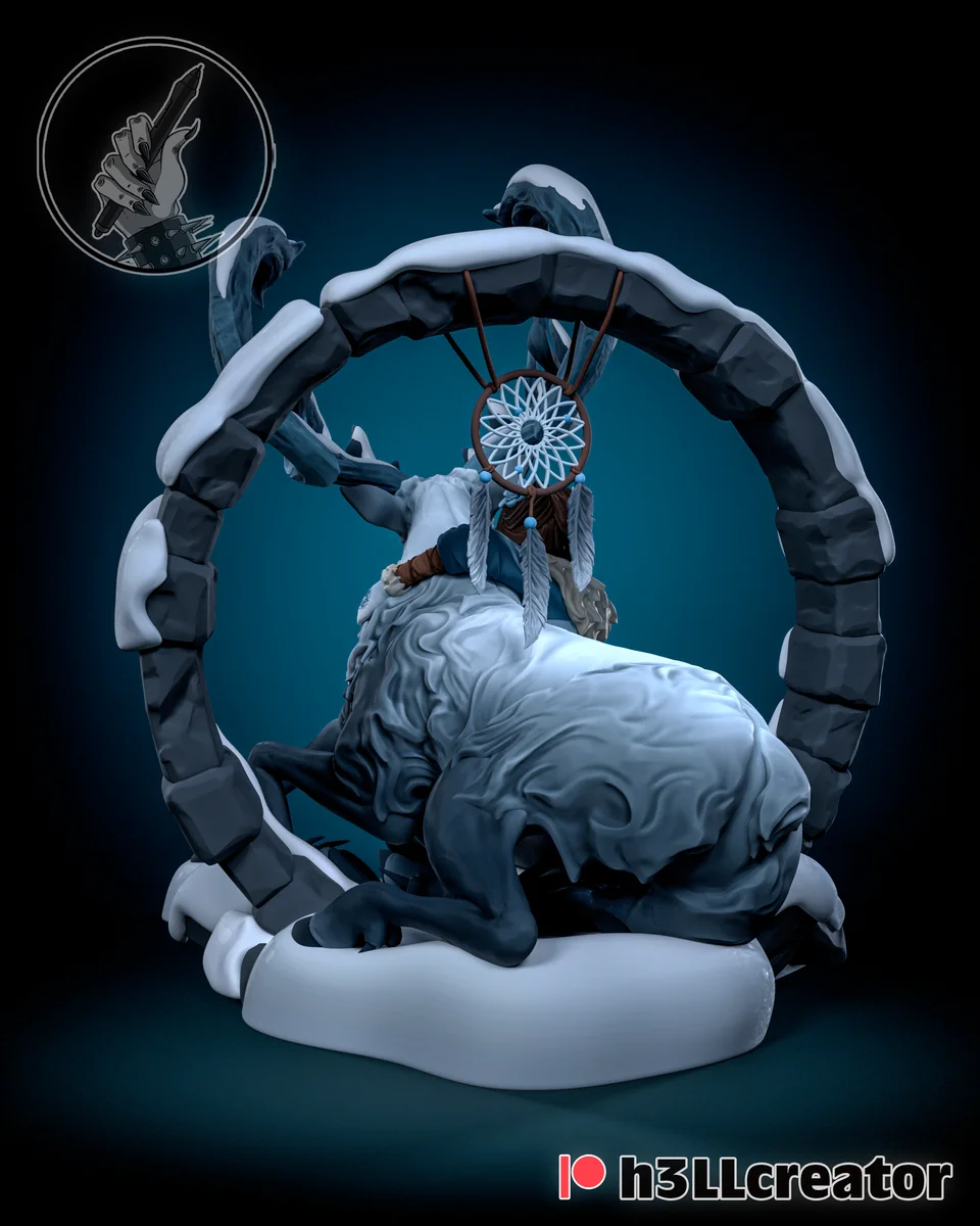 Avery and Rohan | Fan Art | 3D Printed Resin Model Garage Kit | *Un-Painted* | H3LL Creator 5