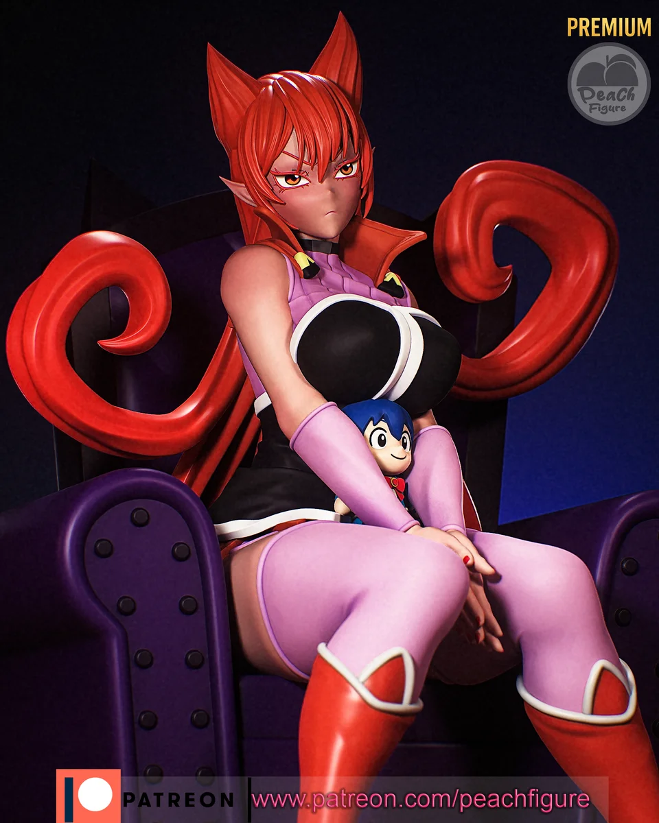 Ameri Azazel | Fan Art | 3D Printed Resin Model Garage Kit | *Un-Painted* | Peach Figure 3