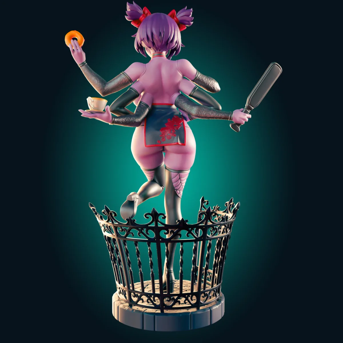 Muffet | Fan Art | 3D Printed Resin Model Garage Kit | *Un-Painted* | Officer Rhu 2