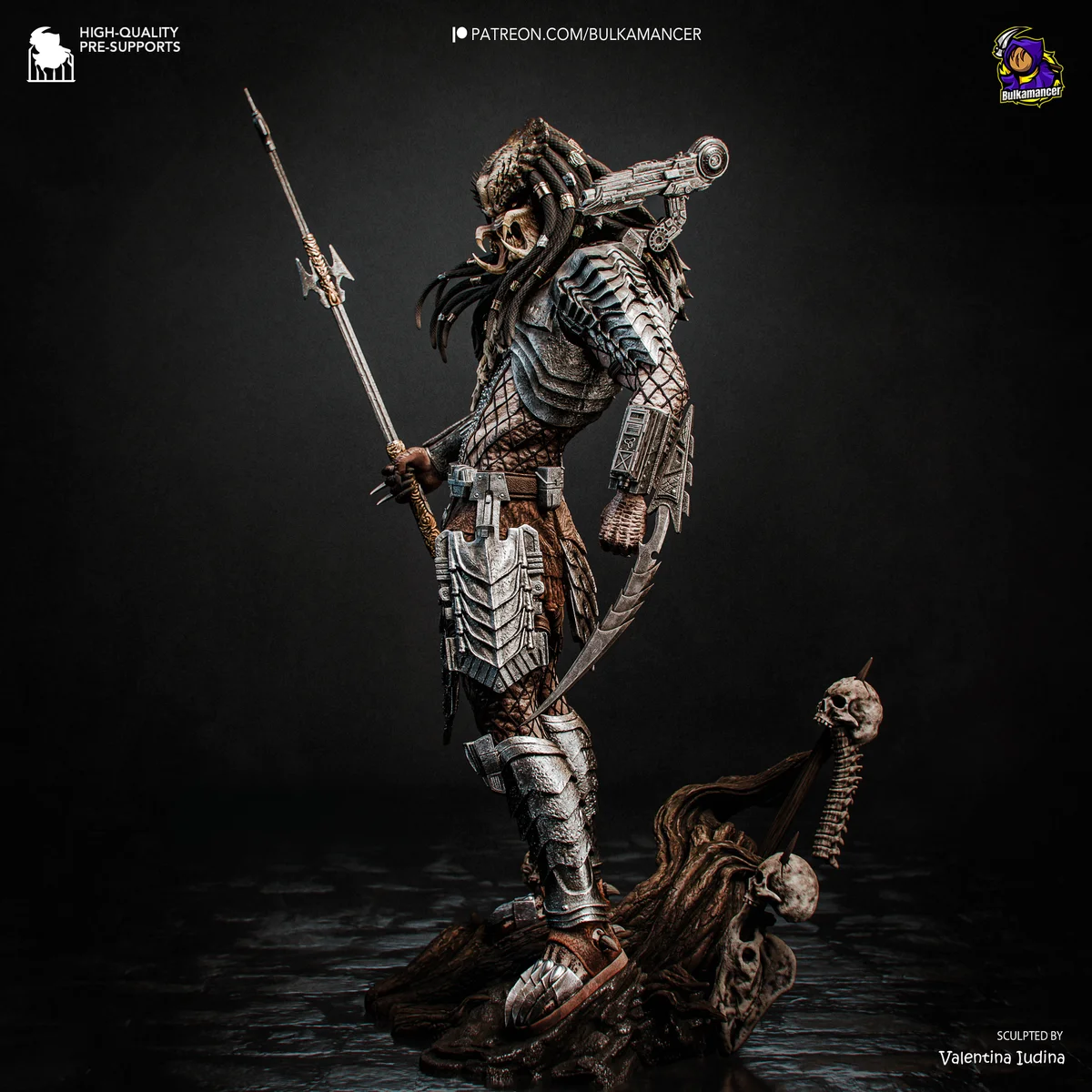 Predator | Fan Art | 3D Printed Resin Model Garage Kit | *Un-Painted* | Bulkamancer 5