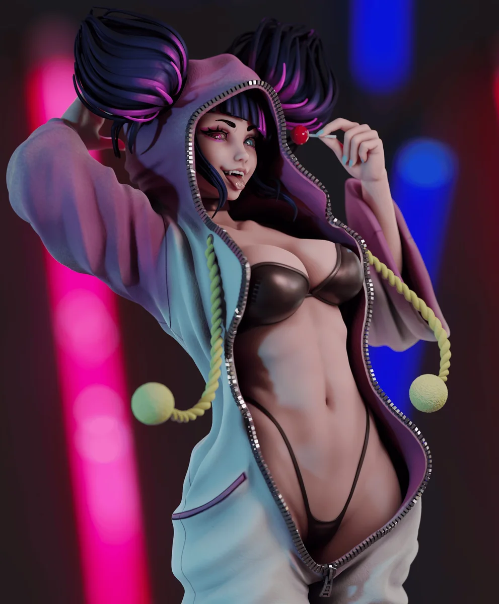 Martial Artist | Fan Art | 3D Printed Resin Model Garage Kit | *Un-Painted* | Momoji 4