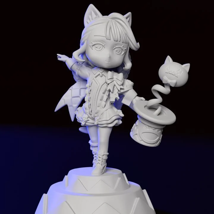 Chibi Lynette | Fan Art | 3D Printed Resin Model Garage Kit | *Un-Painted* | Chuya Factory 4