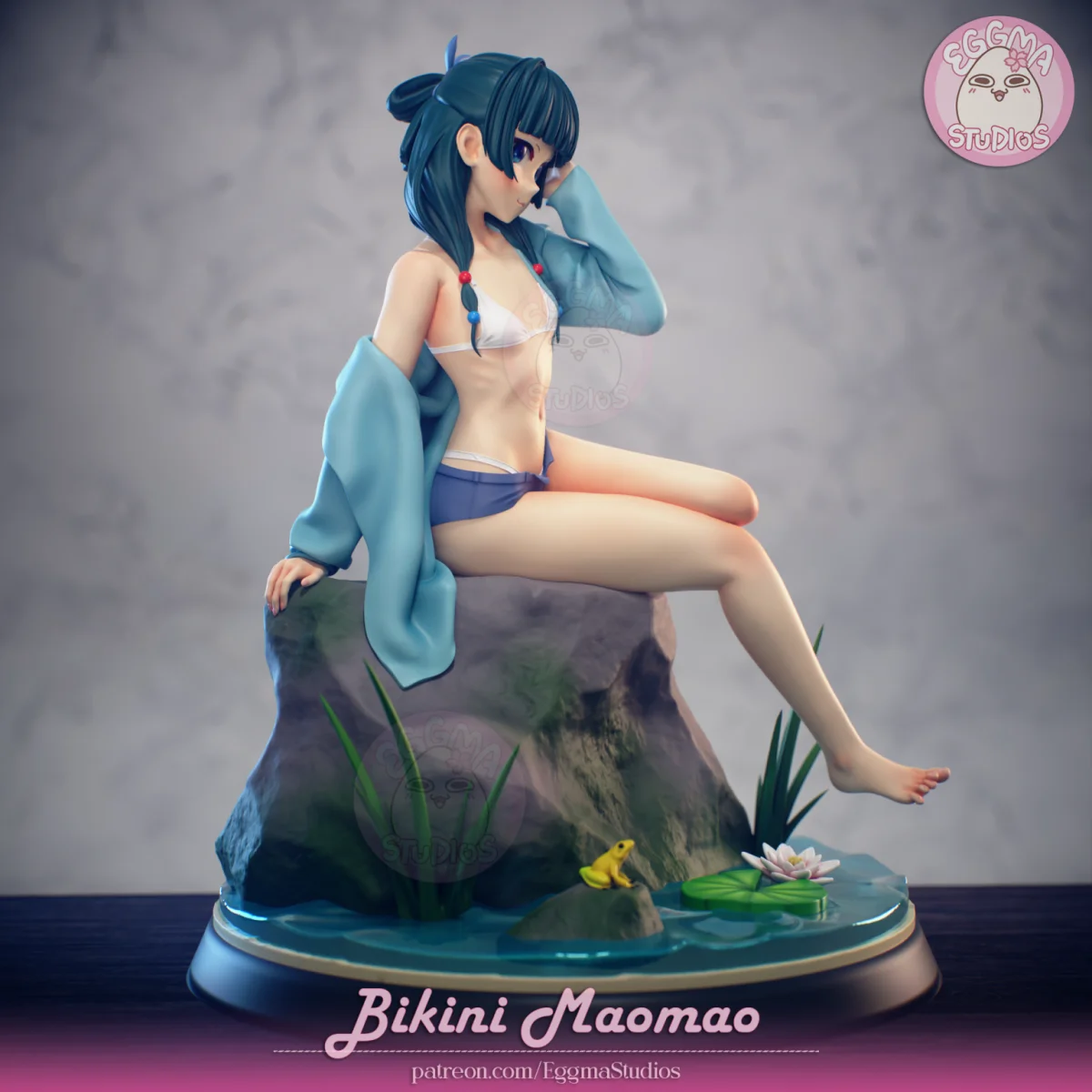 Maomao | Fan Art | 3D Printed Resin Model Garage Kit | *Un-Painted* | EggmaStudios 3