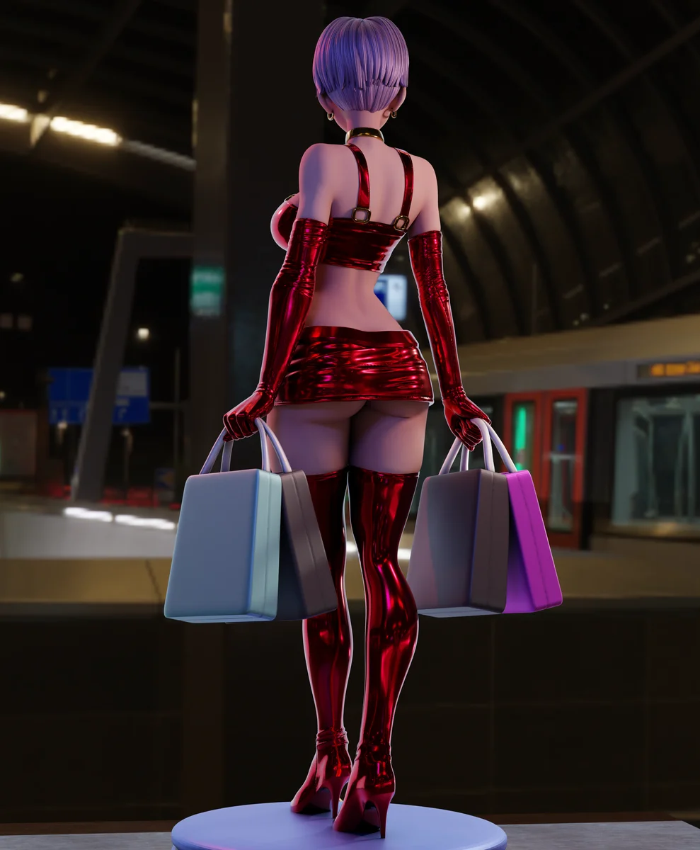 Trunks Girl | Fan Art | 3D Printed Resin Model Garage Kit | *Un-Painted* | Momoji 9