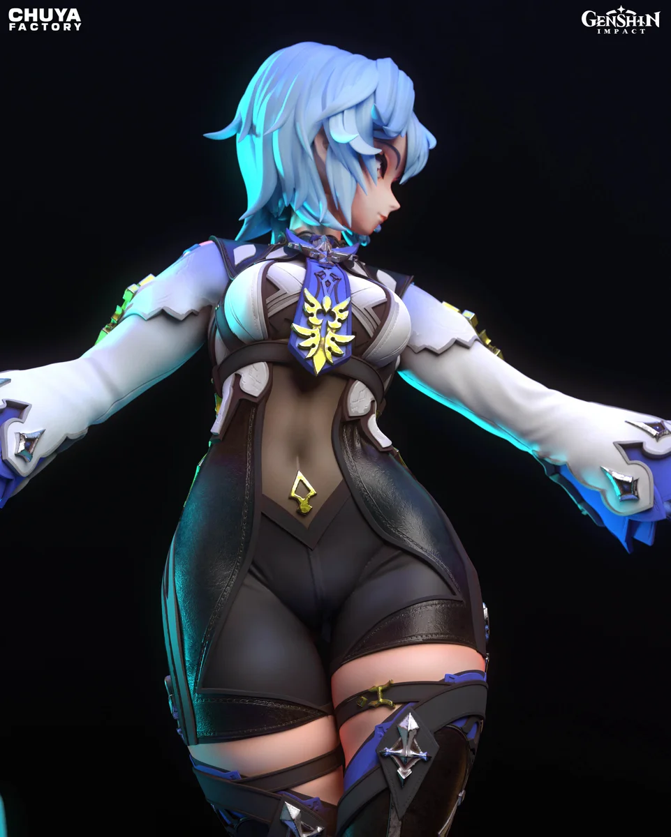 Eula | Fan Art | 3D Printed Resin Model Garage Kit | *Un-Painted* | Chuya Factory 5