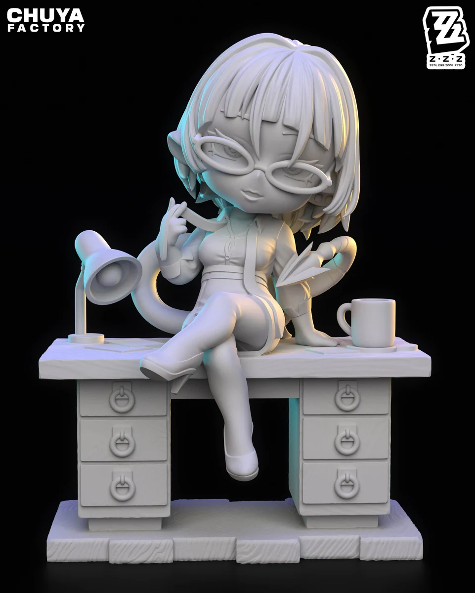 Chibi Jane Doe | Fan Art | 3D Printed Resin Model Garage Kit | *Un-Painted* | Chuya Factory 18
