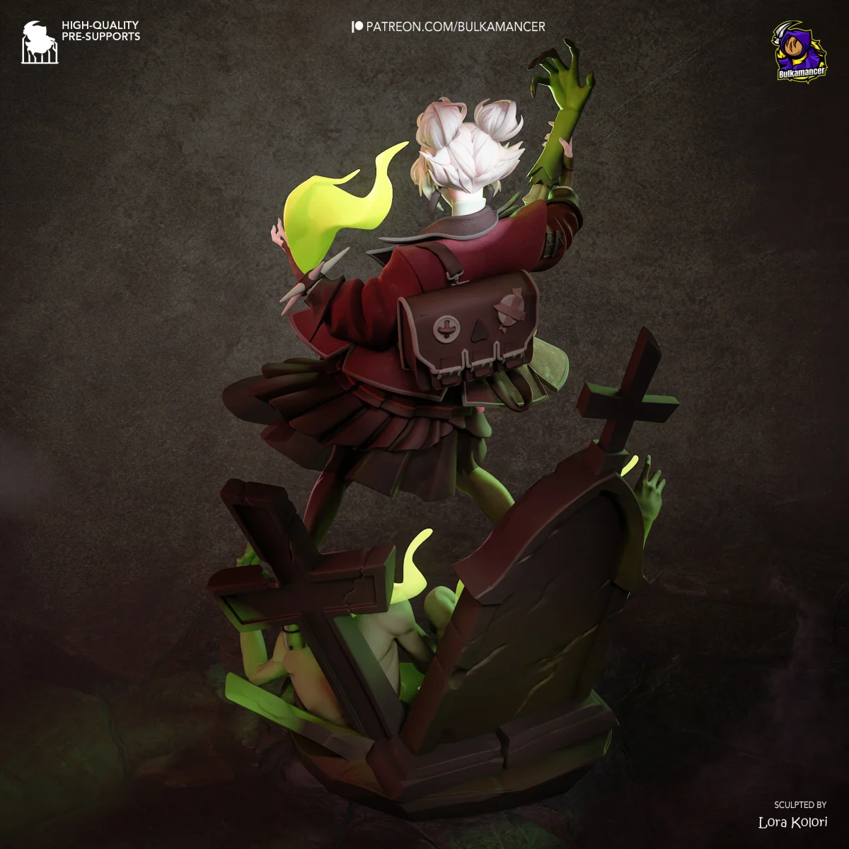 Graves | Fan Art | 3D Printed Resin Model Garage Kit | *Un-Painted* | Bulkamancer 3