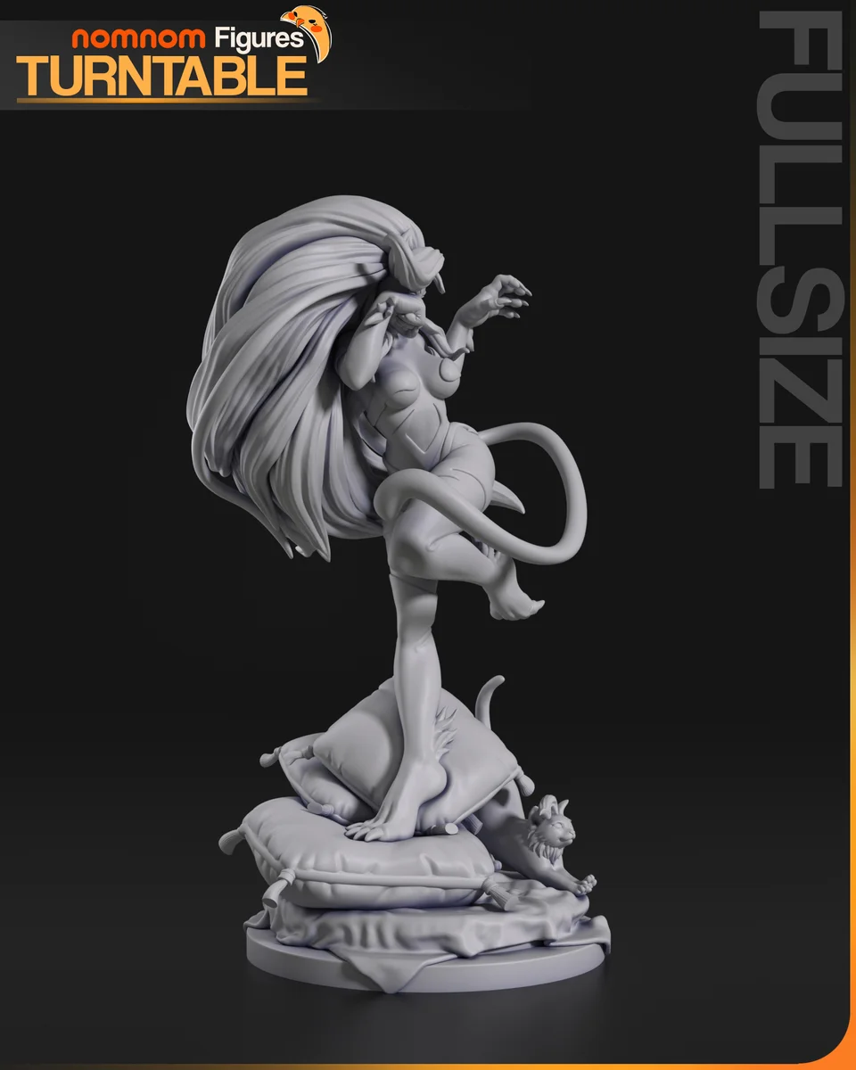 Felicia Rosemary | Fan Art | 3D Printed Resin Model Garage Kit | *Un-Painted* | Nomnom 7