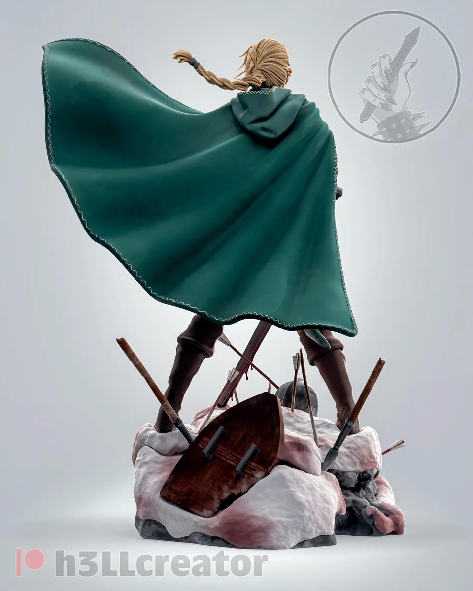 Meve | Fan Art | 3D Printed Resin Model Garage Kit | *Un-Painted* | H3LL Creator 8