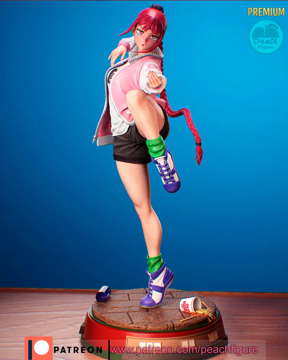 Lu Shaotang | Fan Art | 3D Printed Resin Model Garage Kit | *Un-Painted* | Peach Figure 5