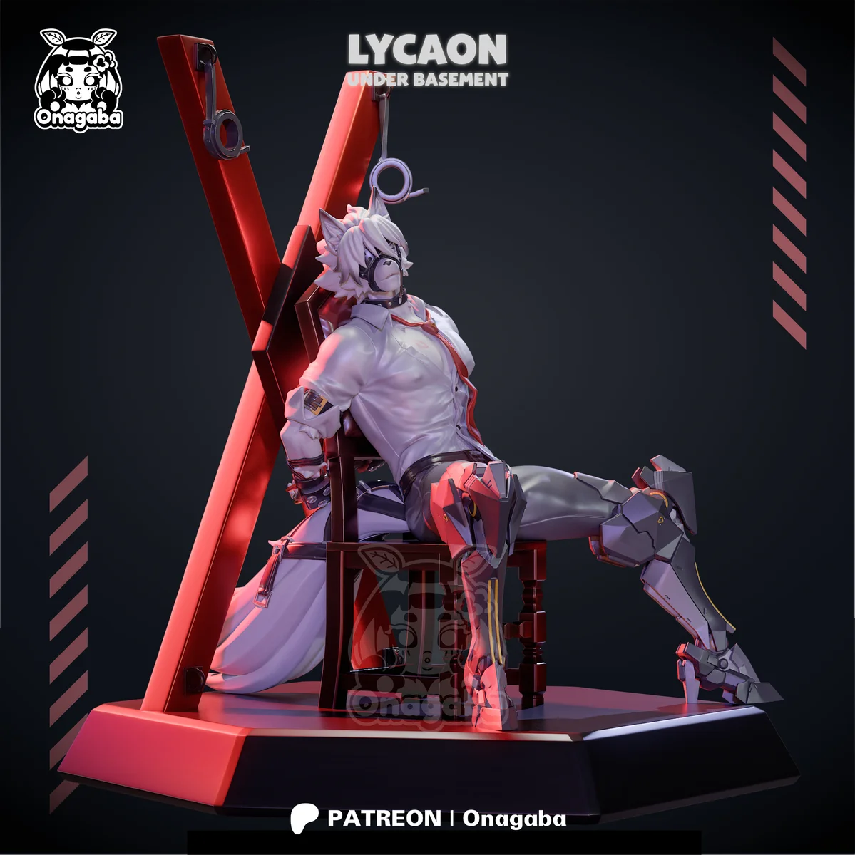 Von Lycaon | Fan Art | 3D Printed Resin Model Garage Kit | *Un-Painted* | ONAGABA 4