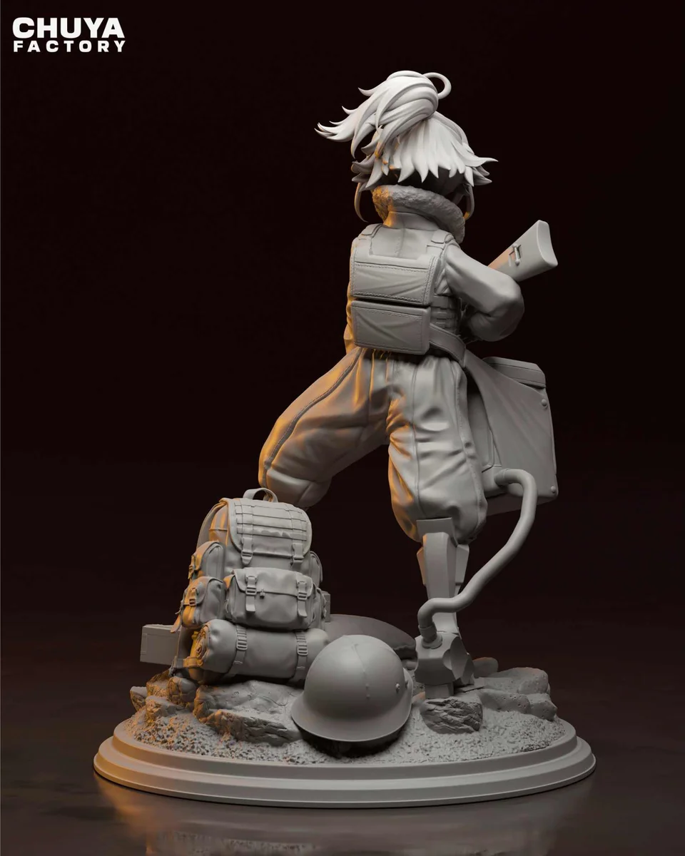 Tanya von Degurechaff | Fan Art | 3D Printed Resin Model Garage Kit | *Un-Painted* | Chuya Factory 11