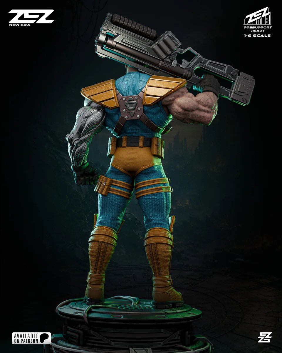 Cable Museum | Fan Art | 3D Printed Resin Model Garage Kit | *Un-Painted* | ZEZ Studio 5