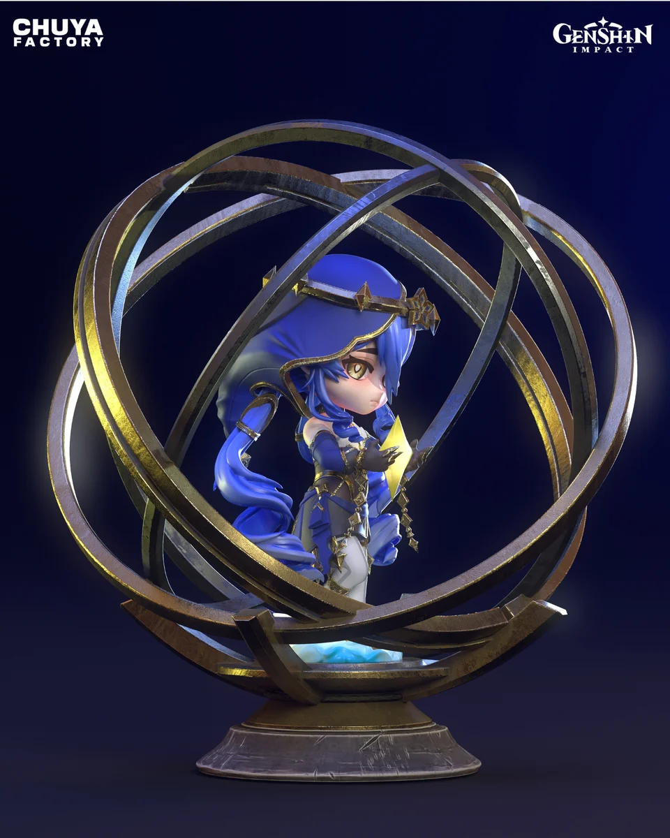Chibi Layla | Fan Art | 3D Printed Resin Model Garage Kit | *Un-Painted* | Chuya Factory 5