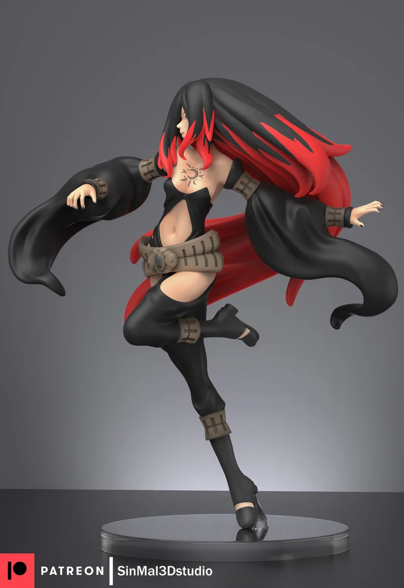 Raven | Fan Art | 3D Printed Resin Model Garage Kit | *Un-Painted* | Sin3Dstudio 3