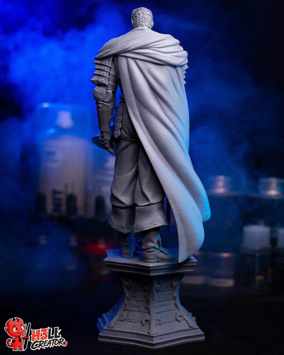 Guts and Casca | Fan Art | 3D Printed Resin Model Garage Kit | *Un-Painted* | H3LL Creator 11