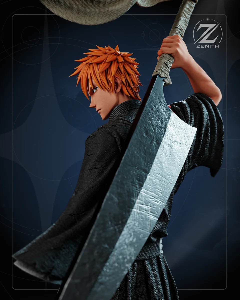 Ichigo | Fan Art | 3D Printed Resin Model Garage Kit | *Un-Painted* | Zenith Studios 3