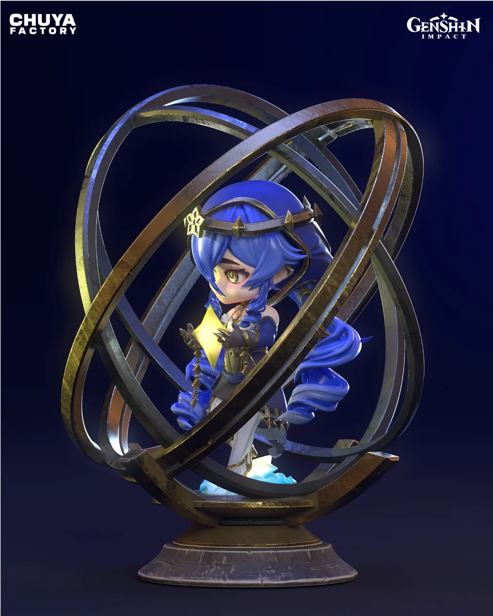 Chibi Layla | Fan Art | 3D Printed Resin Model Garage Kit | *Un-Painted* | Chuya Factory 6