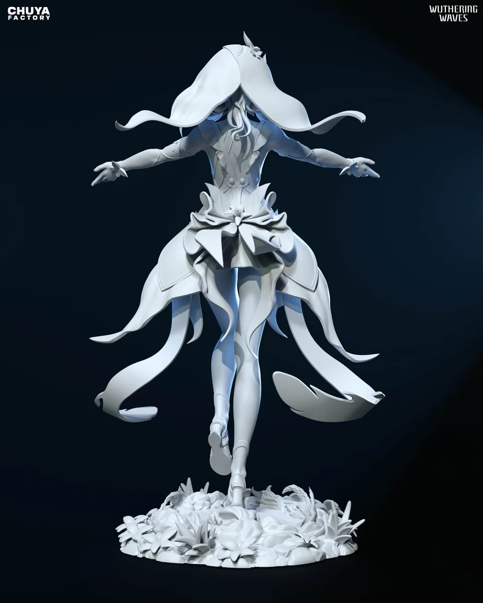 Shorekeeper | Fan Art | 3D Printed Resin Model Garage Kit | *Un-Painted* | Chuya Factory 16