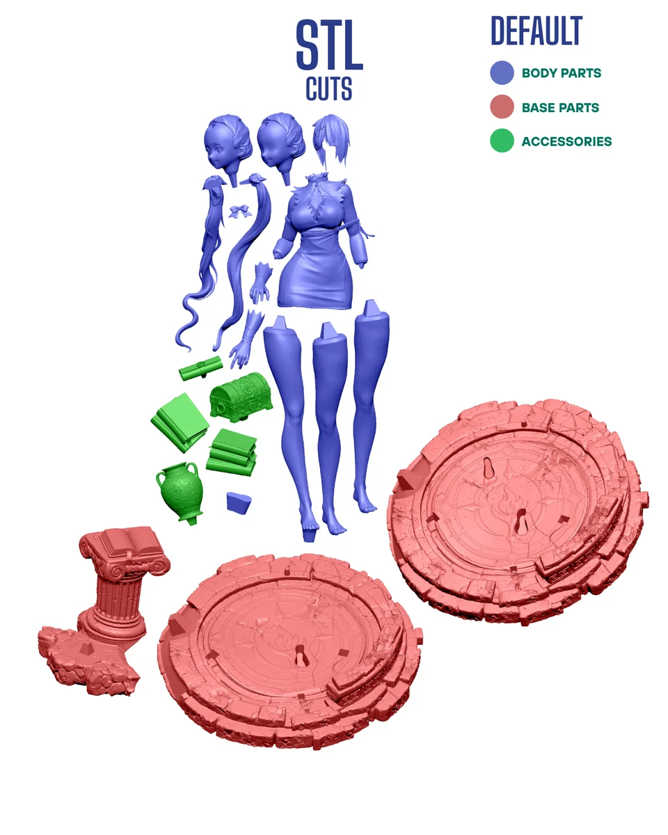 Hestia | Fan Art | 3D Printed Resin Model Garage Kit | *Un-Painted* | Chuya Factory 14