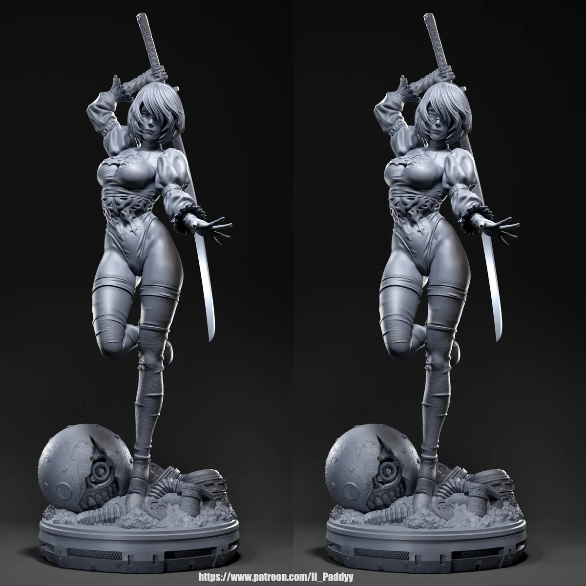 Battle Droid | Fan Art | 3D Printed Resin Model Garage Kit | *Un-Painted* | Il Paddyy 5