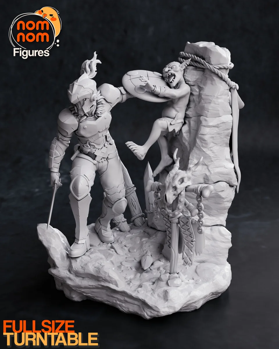 Orcbolg | Fan Art | 3D Printed Resin Model Garage Kit | *Un-Painted* | Nomnom 6