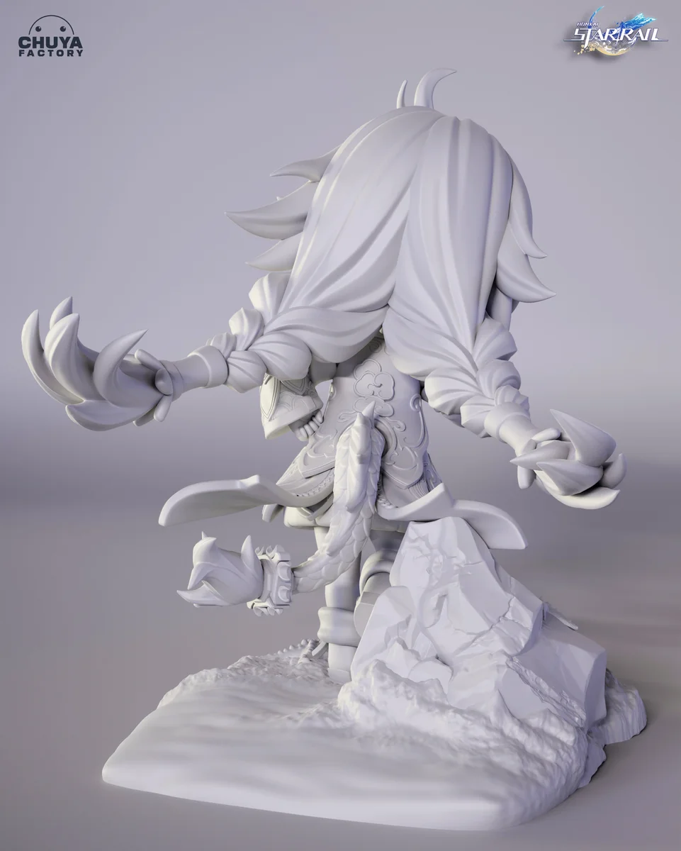 Chibi Bailu | Fan Art | 3D Printed Resin Model Garage Kit | *Un-Painted* | Chuya Factory 7