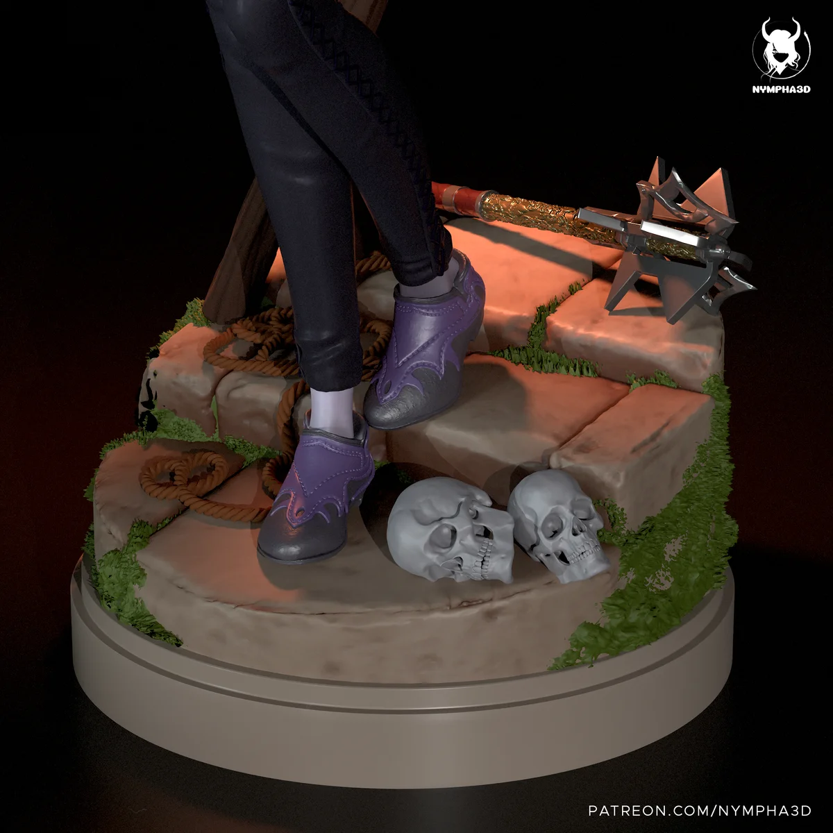 Minthara | Fan Art | 3D Printed Resin Model Garage Kit | *Un-Painted* | Nympha3D 6
