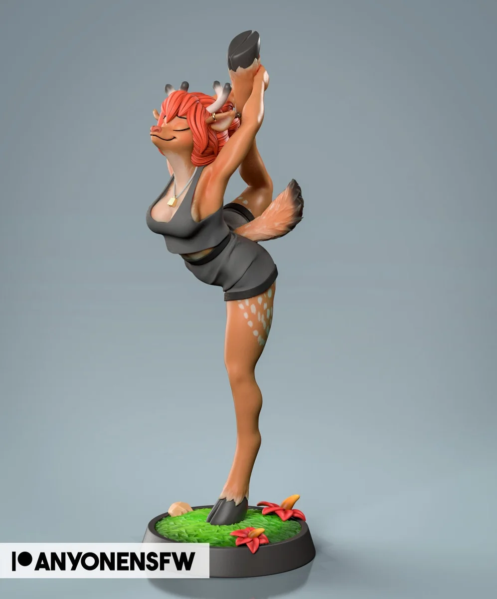 Dana Deer | Fan Art | 3D Printed Resin Model Garage Kit | *Un-Painted* | AnyoneNSFW 2