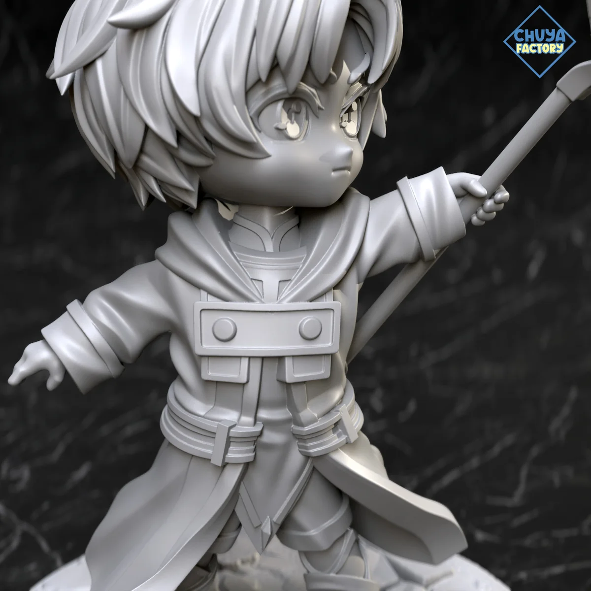 Chibi Rudeus Greyrat | Fan Art | 3D Printed Resin Model Garage Kit | *Un-Painted* | Chuya Factory 6