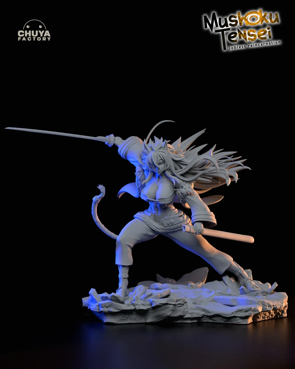 Ghislaine Dedoldia | Fan Art | 3D Printed Resin Model Garage Kit | *Un-Painted* | Chuya Factory 7