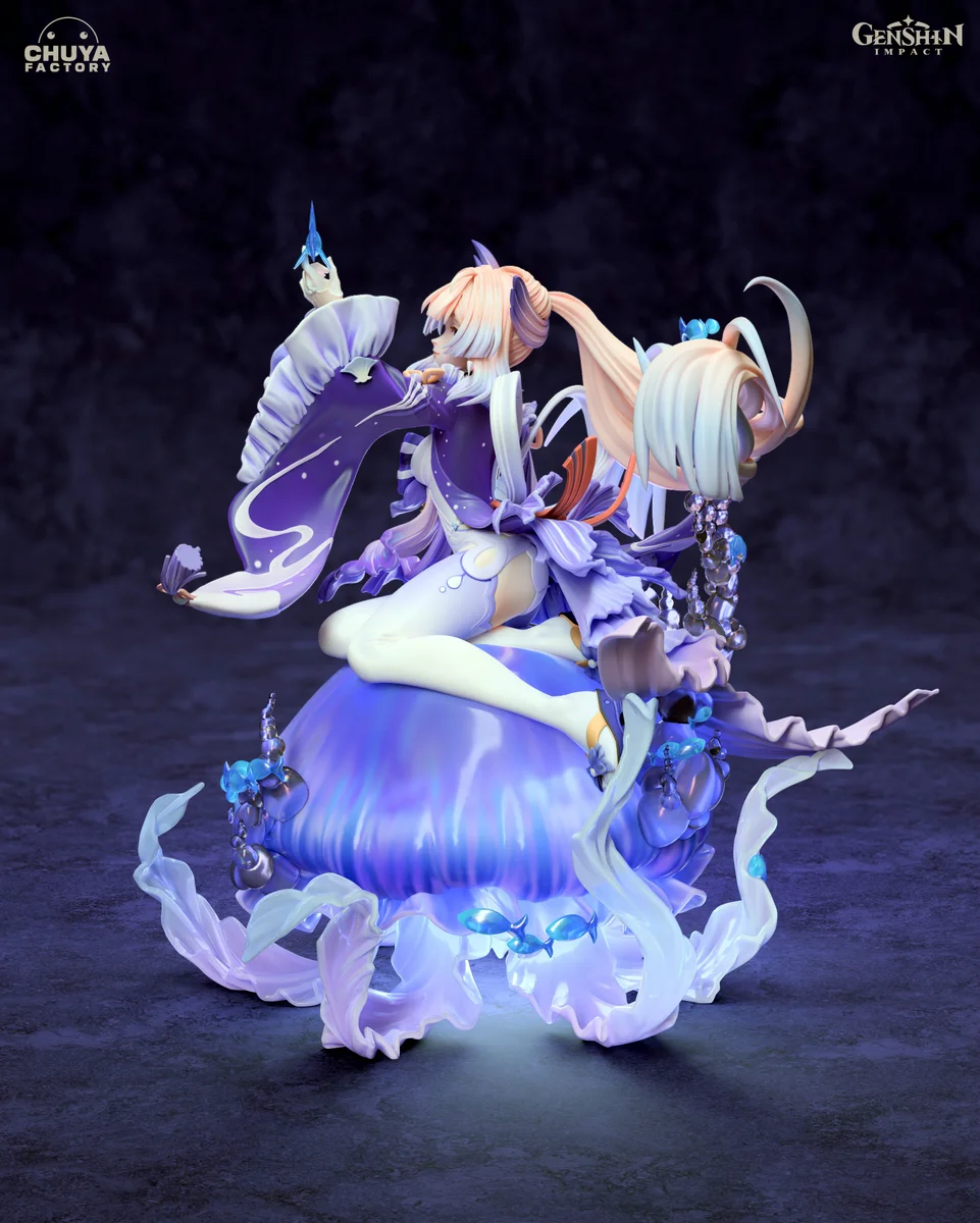 Sangonomiya Kokomi | Fan Art | 3D Printed Resin Model Garage Kit | *Un-Painted* | Chuya Factory 7