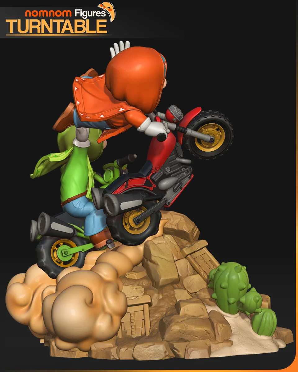 Super Mario Galaxy Movie Diorama | Fan Art | 3D Printed Resin Model Garage Kit | *Un-Painted* | Nomnom 7