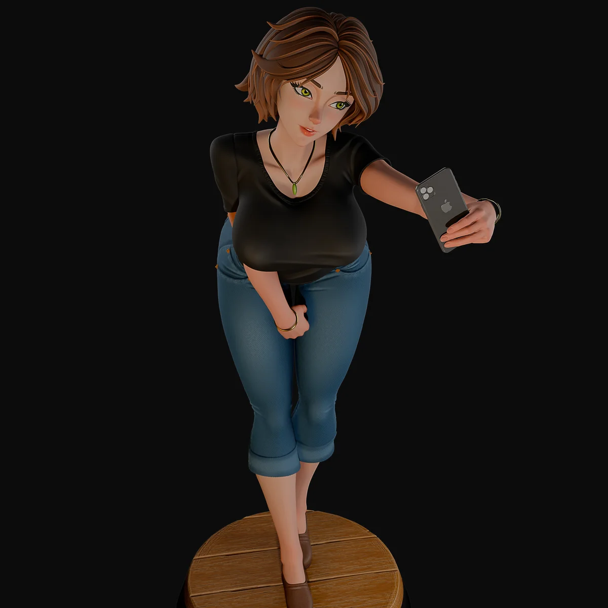 Aunt Cass | Fan Art | 3D Printed Resin Model Garage Kit | *Un-Painted* | Momoji 6