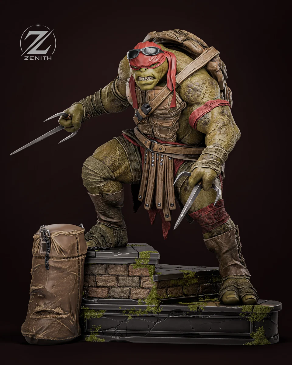 Raphael TMNT | Fan Art | 3D Printed Resin Model Garage Kit | *Un-Painted* | Zenith Studios 5