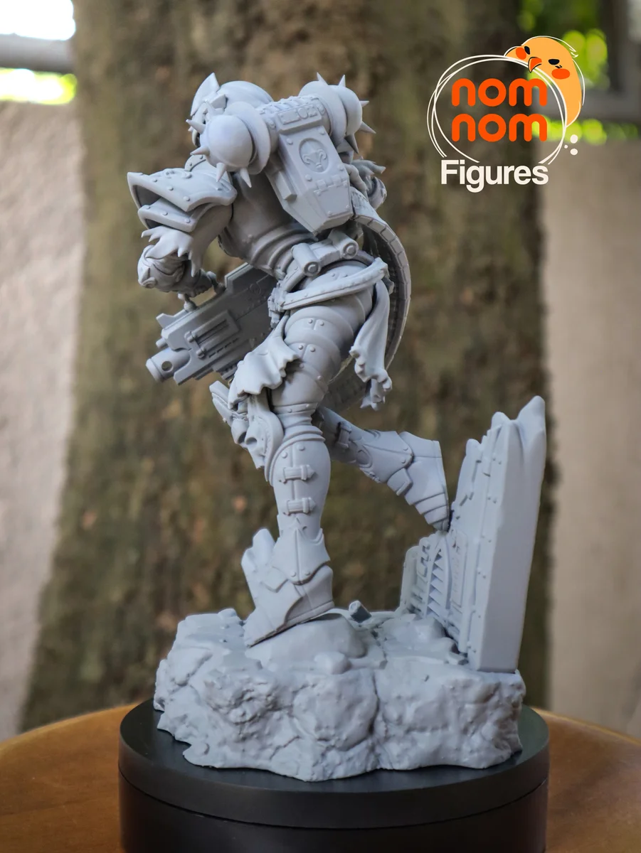 Stronghold Moonlight | Fan Art | 3D Printed Resin Model Garage Kit | *Un-Painted* | Nomnom 11