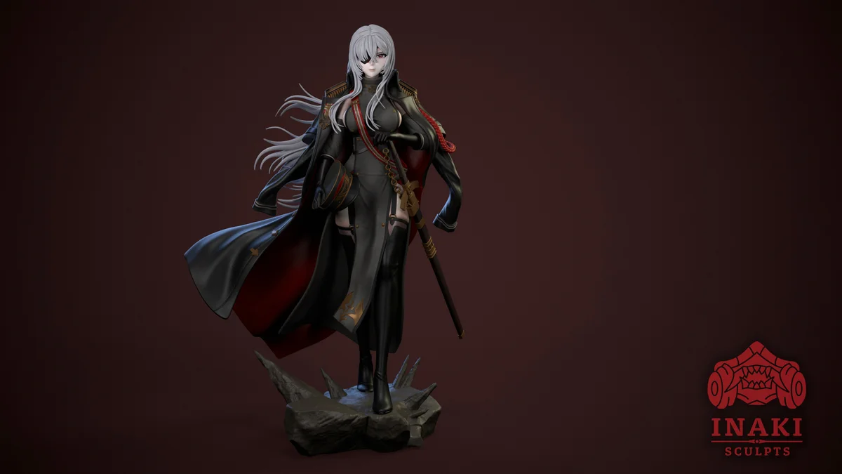 Fritz LeMay | Fan Art | 3D Printed Resin Model Garage Kit | *Un-Painted* | Inaki Sculpts 3