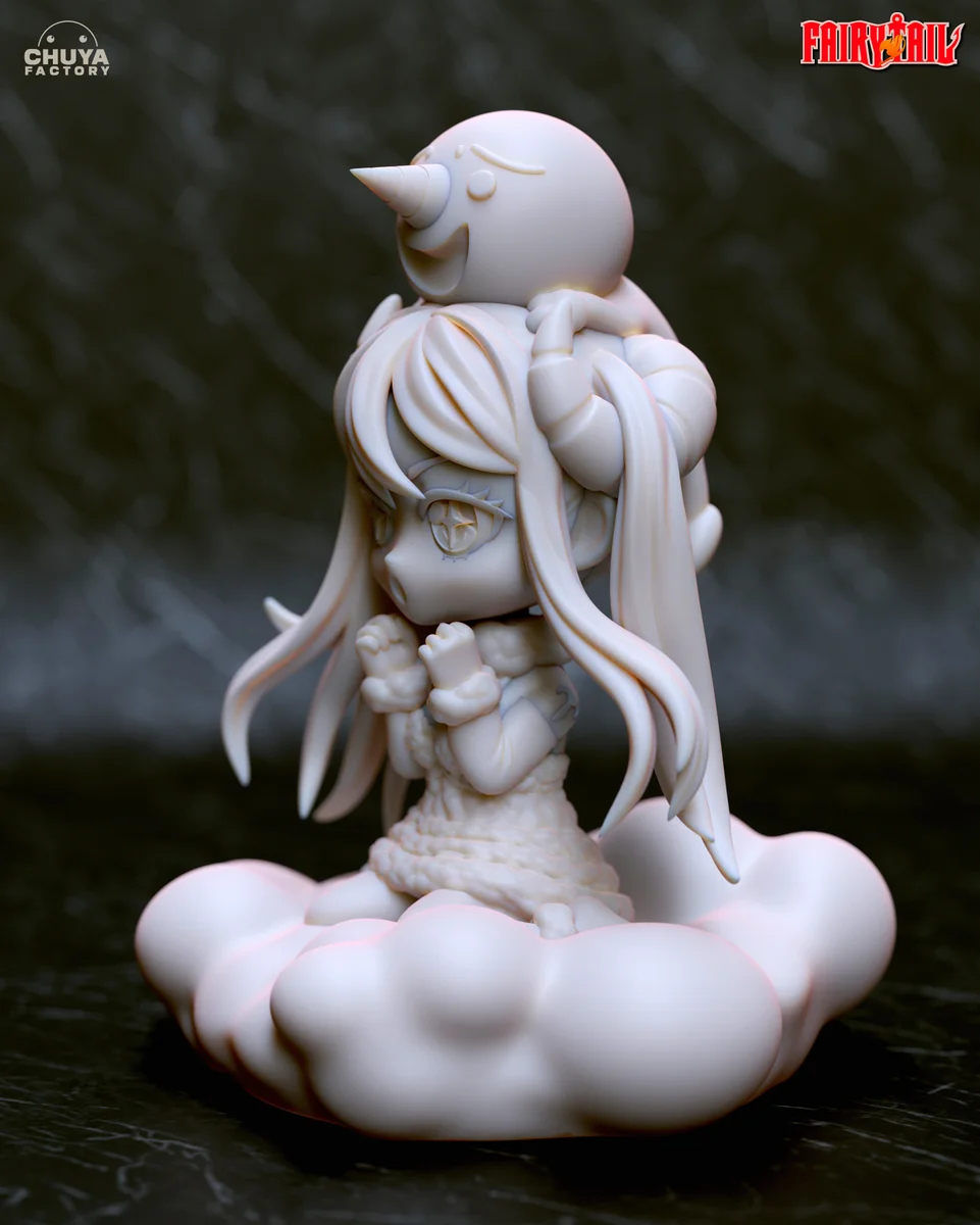 Chibi Lucy Heartfilia | Fan Art | 3D Printed Resin Model Garage Kit | *Un-Painted* | Chuya Factory 7