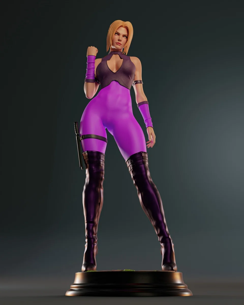 Nina Williams | Fan Art | 3D Printed Resin Model Garage Kit | *Un-Painted* | Abe3D 11
