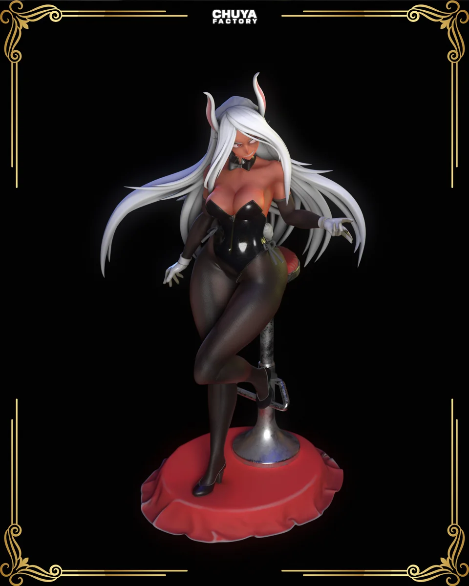 Mirko | Fan Art | 3D Printed Resin Model Garage Kit | *Un-Painted* | Chuya Factory 4