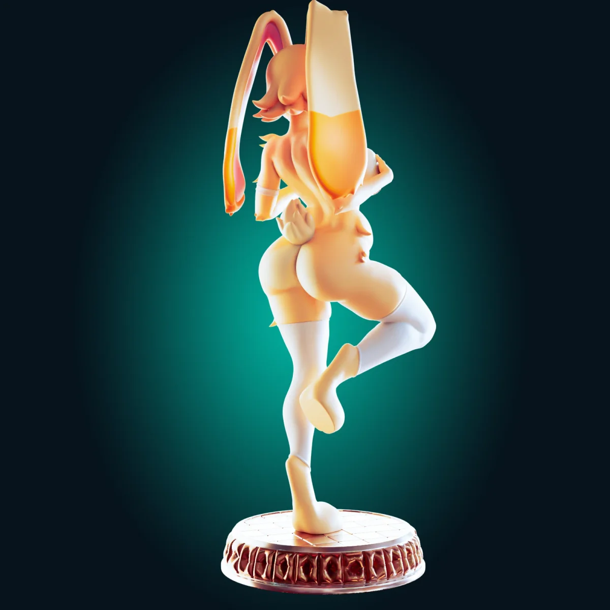 Vanilla the Rabbit | Fan Art | 3D Printed Resin Model Garage Kit | *Un-Painted* | Officer Rhu 2