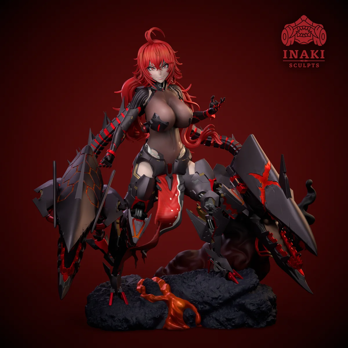 Nihilister | Fan Art | 3D Printed Resin Model Garage Kit | *Un-Painted* | Inaki Sculpts 4