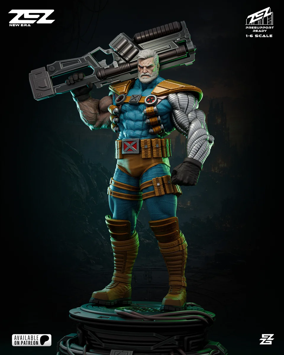 Cable Museum | Fan Art | 3D Printed Resin Model Garage Kit | *Un-Painted* | ZEZ Studio 3