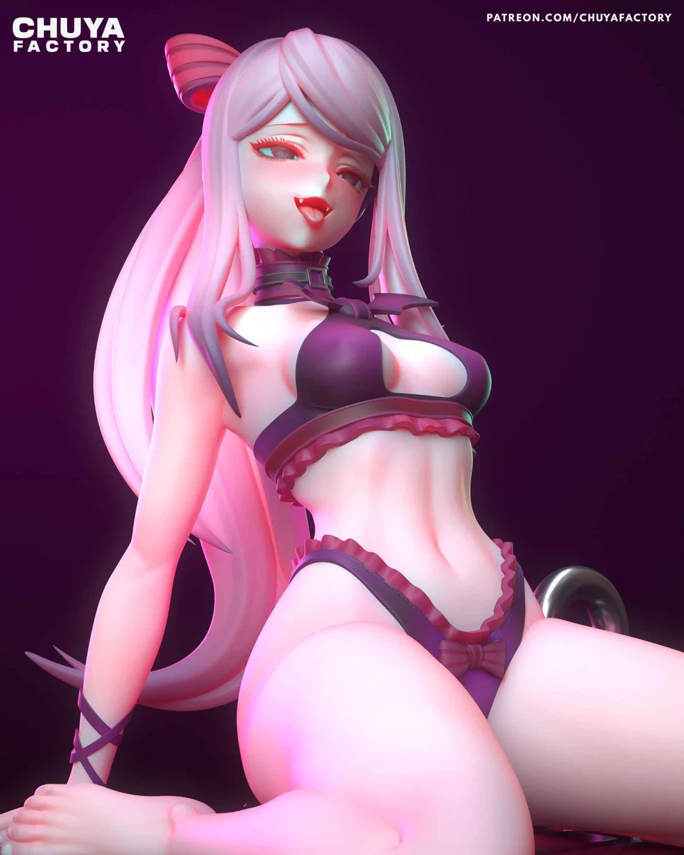 Shalltear Bloodfallen | Fan Art | 3D Printed Resin Model Garage Kit | *Un-Painted* | Chuya Factory 7