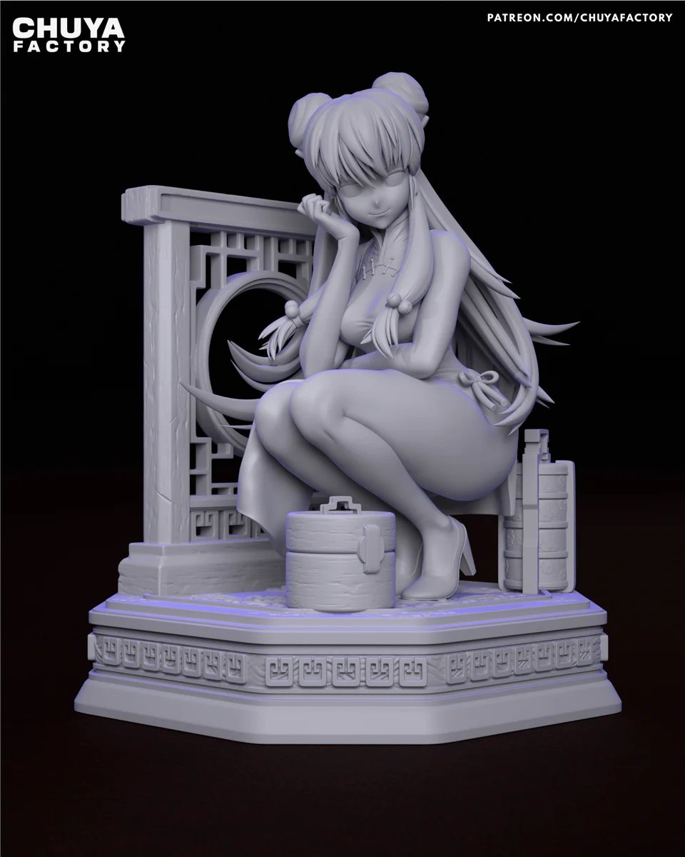 Shampoo | Fan Art | 3D Printed Resin Model Garage Kit | *Un-Painted* | Chuya Factory 12