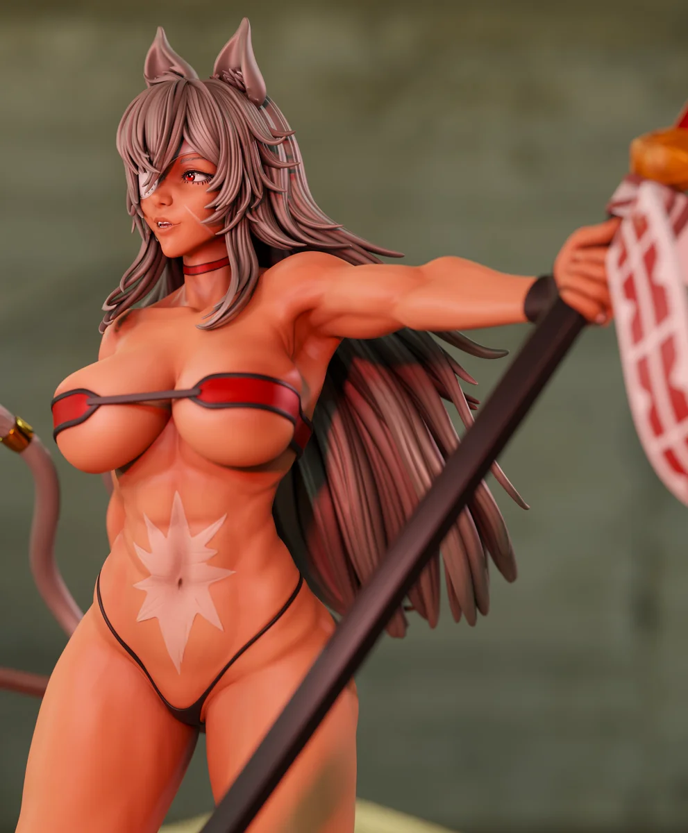 Ghislaine Dedoldia | Fan Art | 3D Printed Resin Model Garage Kit | *Un-Painted* | Momoji 19