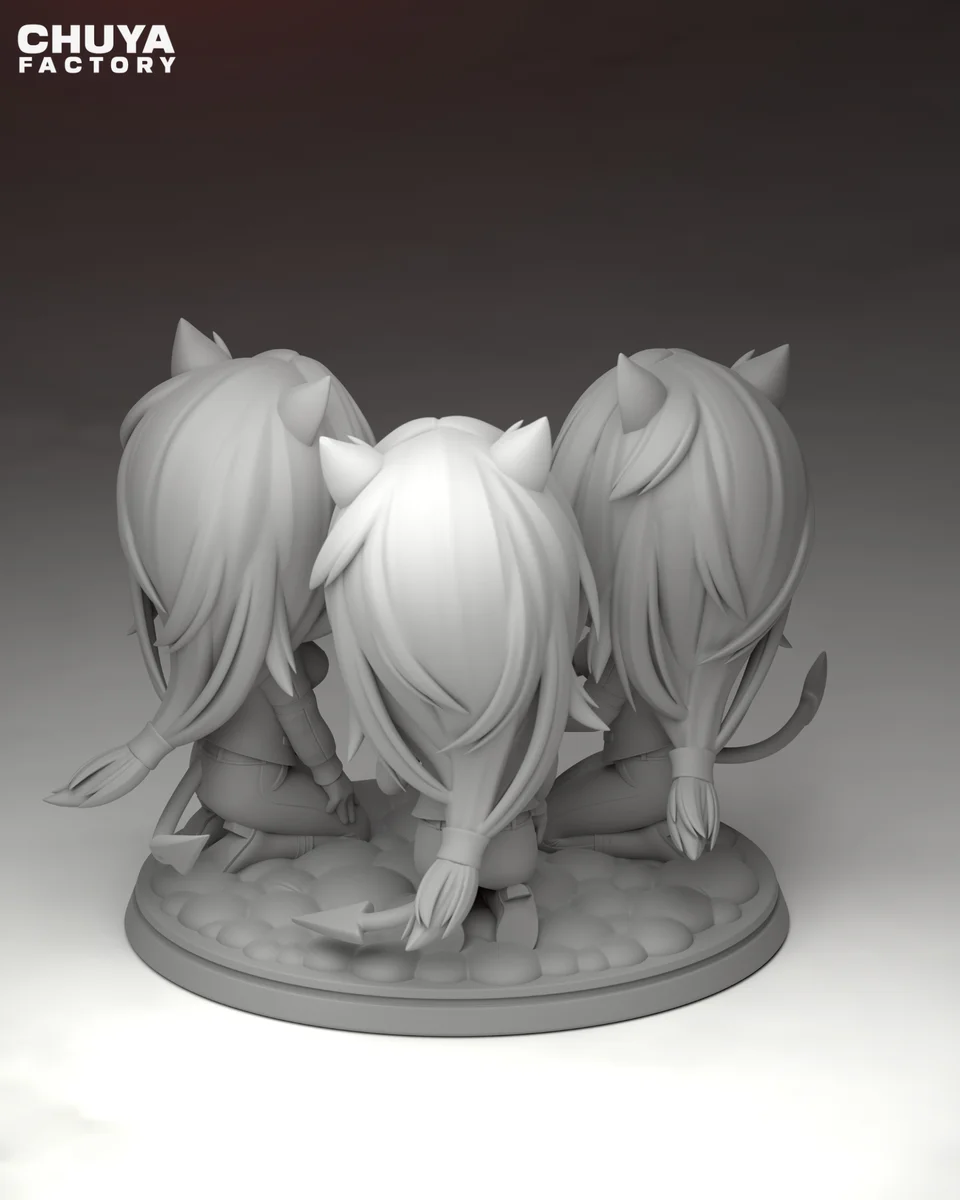 Cerberus | Fan Art | 3D Printed Resin Model Garage Kit | *Un-Painted* | Chuya Factory 9