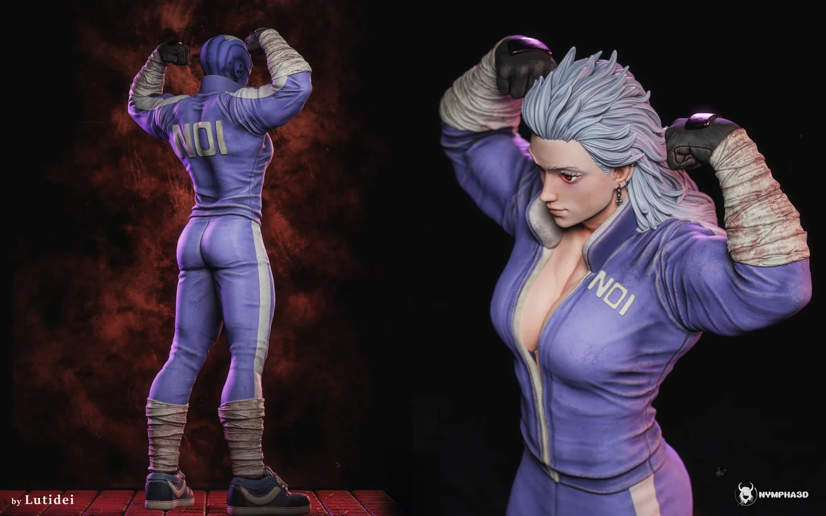 Noi | Fan Art | 3D Printed Resin Model Garage Kit | *Un-Painted* | Nympha3D 9