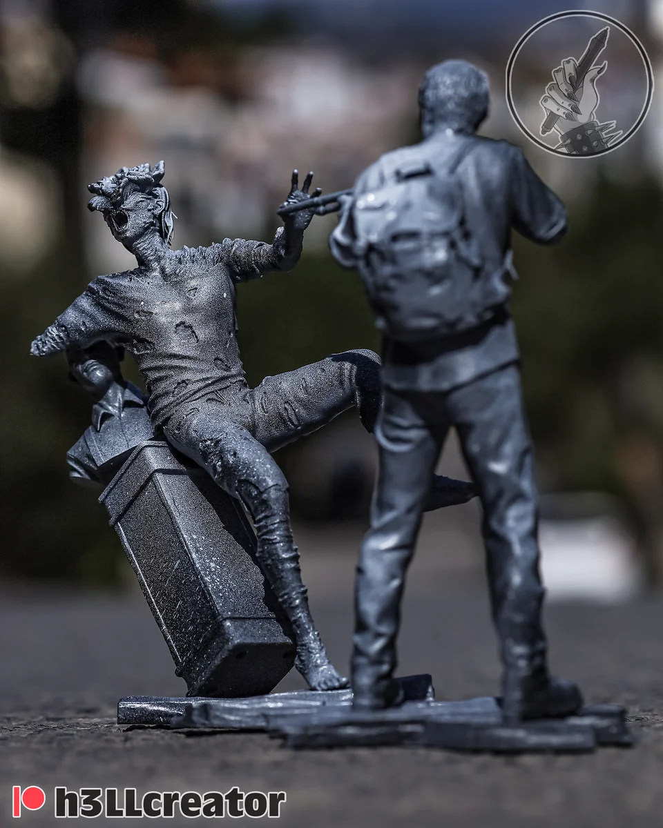 Joel | Fan Art | 3D Printed Resin Model Garage Kit | *Un-Painted* | H3LL Creator 6